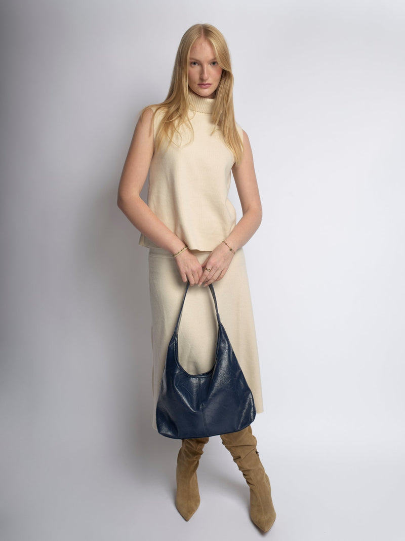 Colette Distressed Leather Tote
