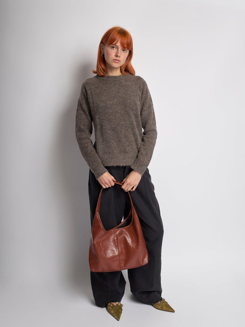 Colette Distressed Leather Tote