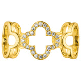 Shiny Clover Ring