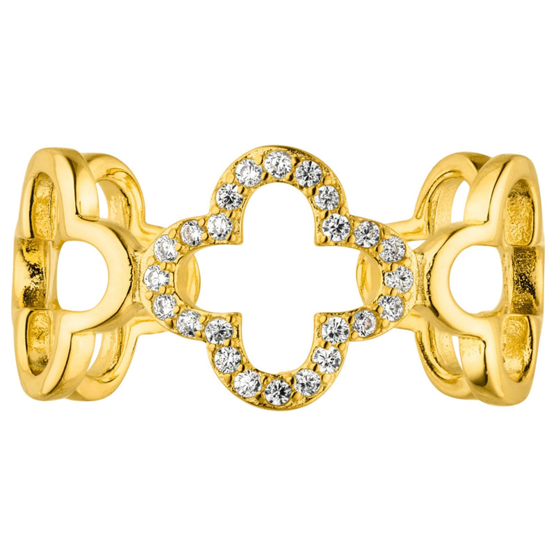 Shiny Clover Ring