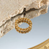 Marigold Gold Twist Ring